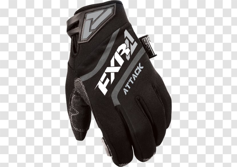 Lacrosse Glove Black Product Design White - Sports Equipment - Baseball Transparent PNG