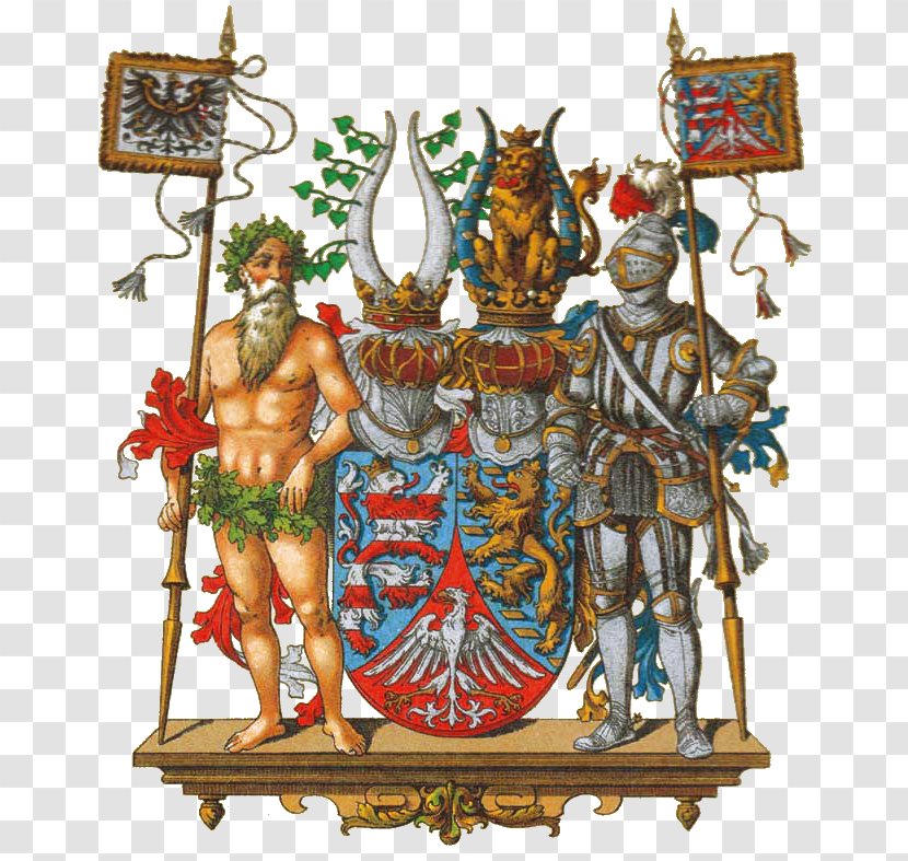 Hesse-Nassau Kingdom Of Prussia Duchy Nassau - Middle Ages - Coat Arms Hesse Transparent PNG
