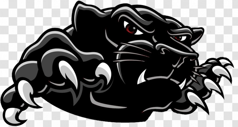 Black Panther Clip Art - North Johnston High School - Logo Transparent Background Transparent PNG