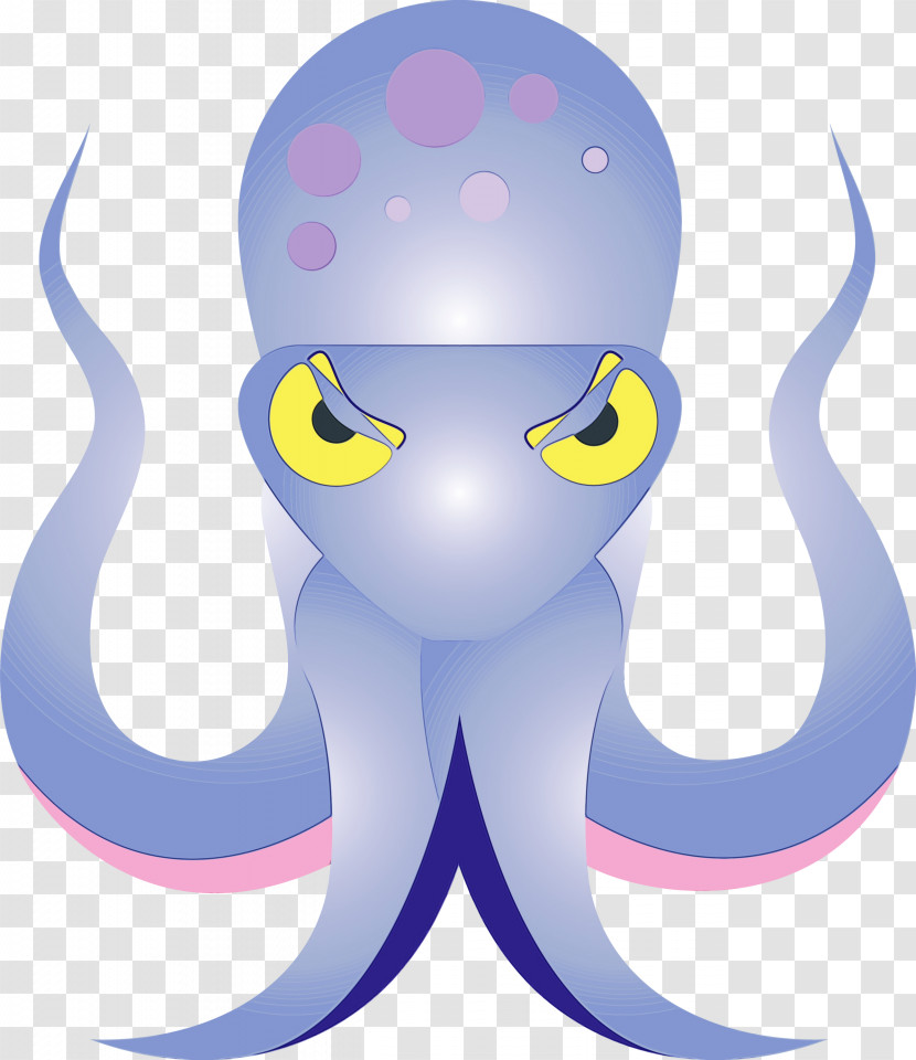 Cartoon Octopus Transparent PNG