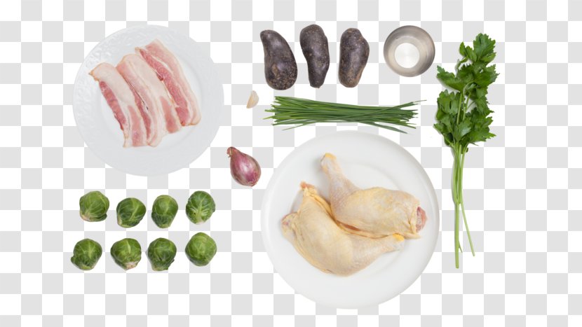 Dish Garnish Recipe Cuisine Tableware - Chicken Thighs Transparent PNG