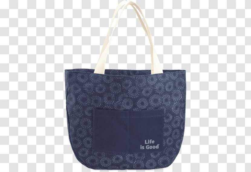 Tote Bag Handbag Blue All Purpose - Shopping - Paint Dots Transparent PNG