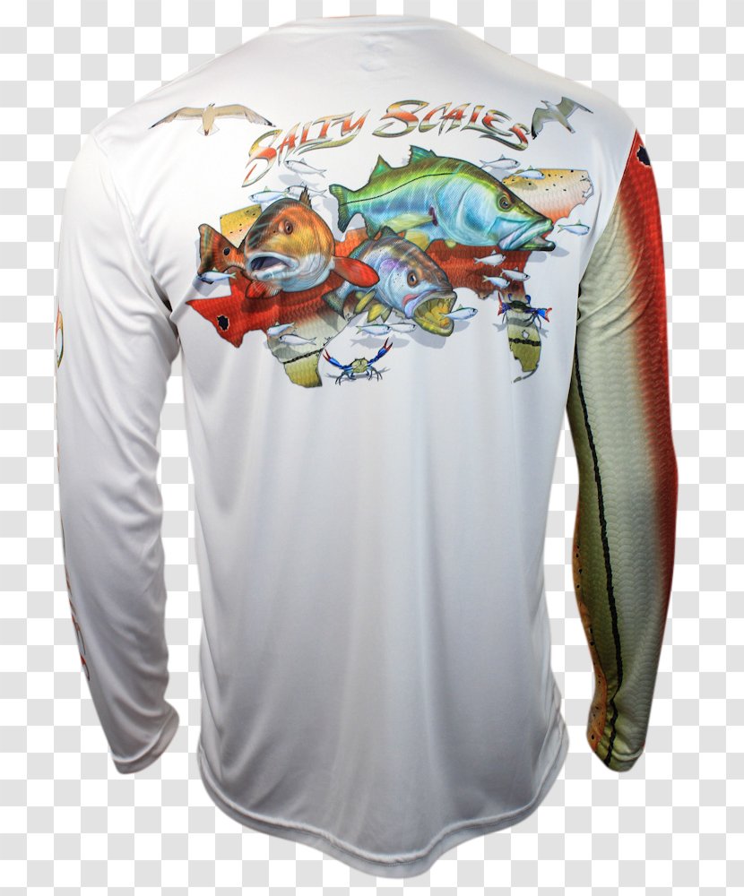 Long-sleeved T-shirt Fishing - Clothing Transparent PNG