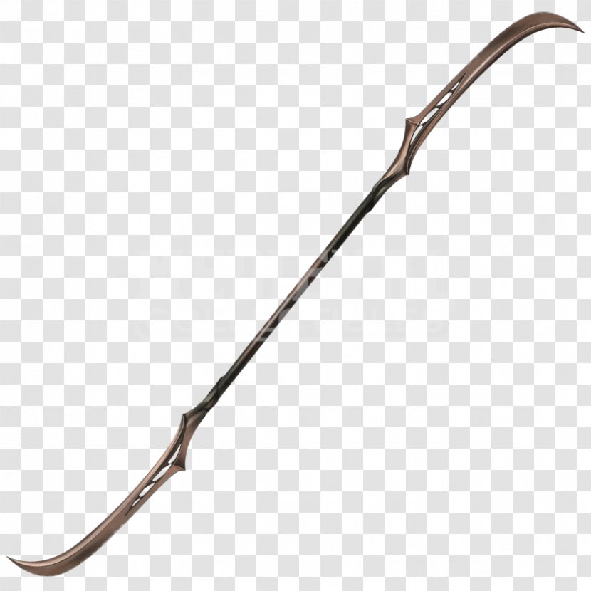 Mirkwood Pole Weapon The Hobbit Thranduil - Lord Of Rings - Captain America Weapons Transparent PNG