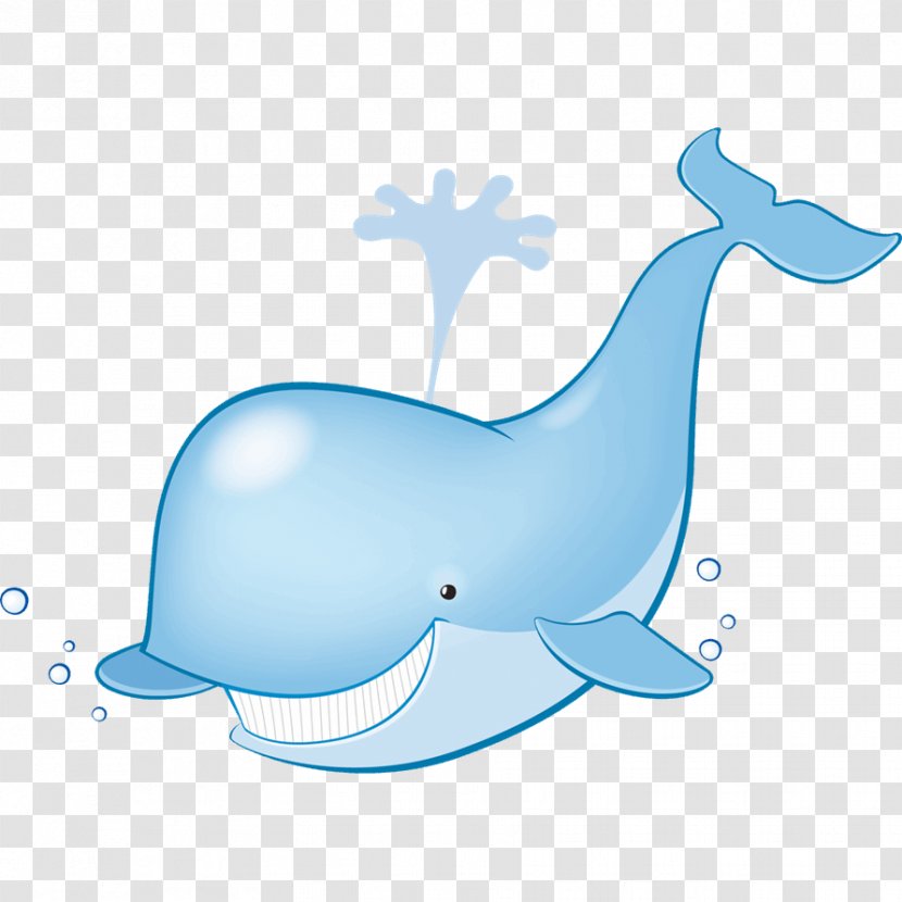 Common Bottlenose Dolphin Tucuxi Cetacea Drawing Clip Art - Blue - Child Transparent PNG