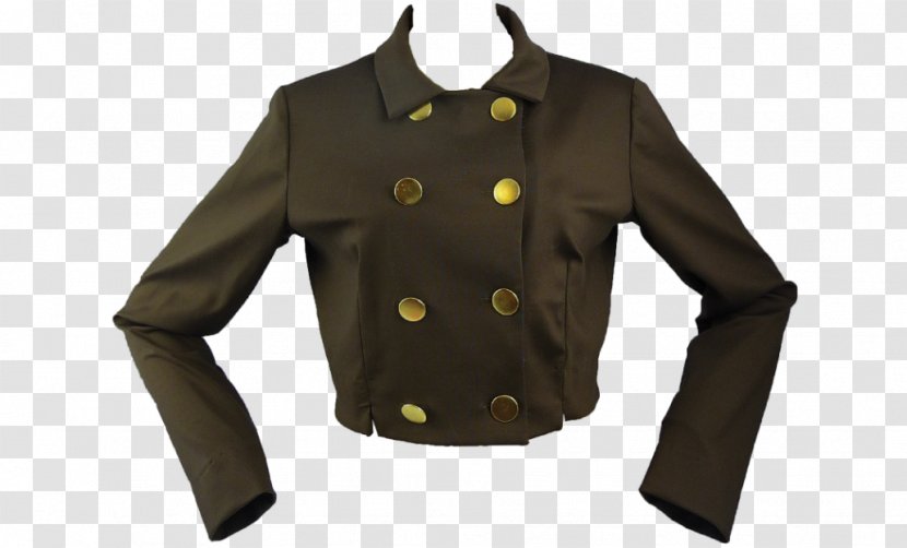 Jacket Coat Outerwear Button Sleeve Transparent PNG