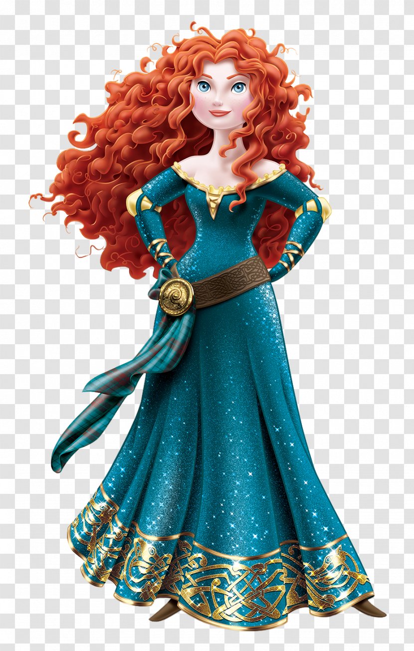 Brenda Chapman Merida Brave Ariel Disney Princess - Figurine - Clip Art Image Transparent PNG