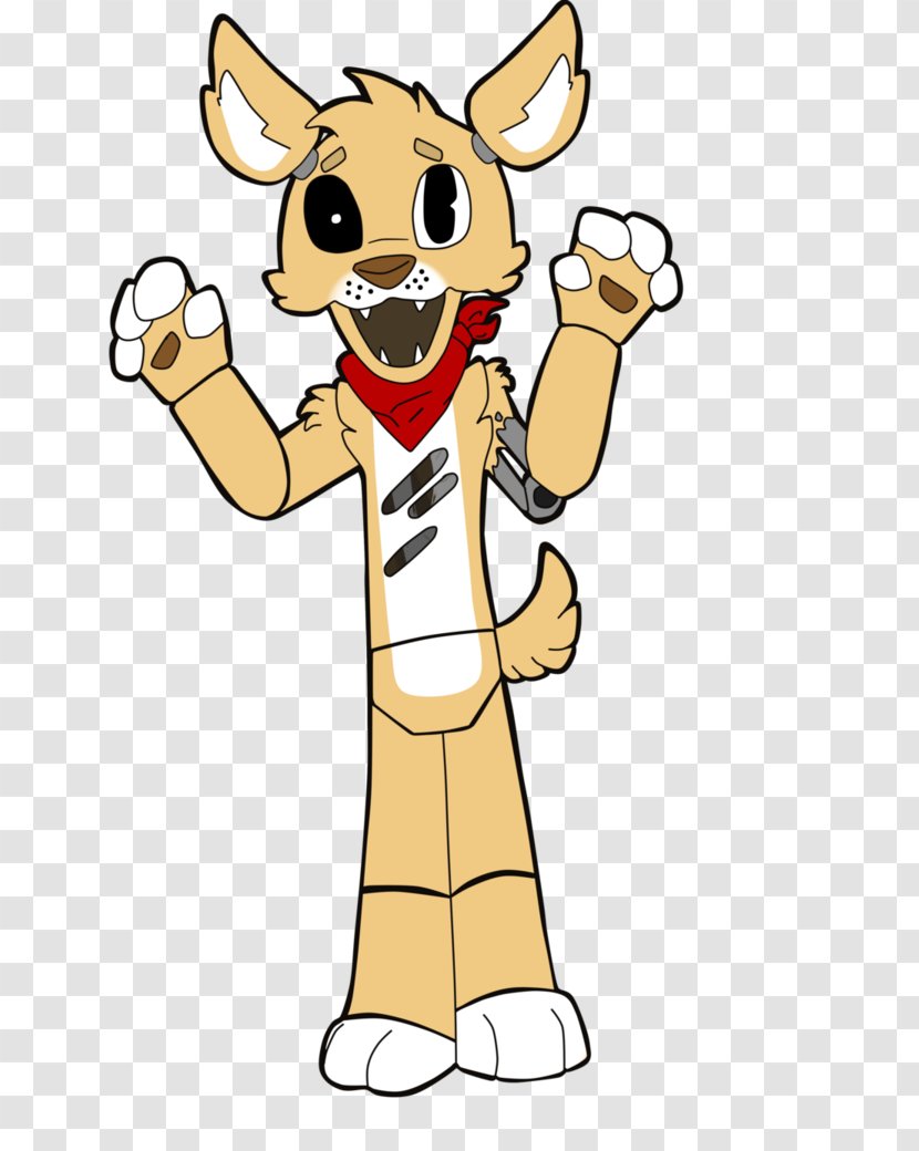 Five Nights At Freddy's 2 Red Fox Animatronics Puppy - Gray Wolf - Cartoon Transparent PNG