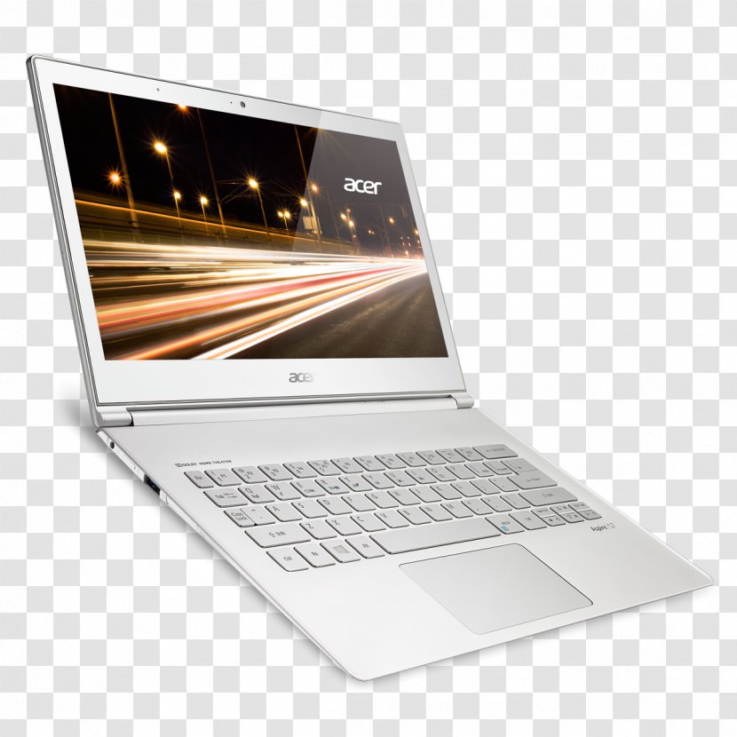 Netbook Laptop Intel Core I7 Acer Aspire S7-393 Transparent PNG