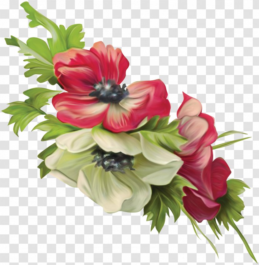 Cut Flowers Flower Bouquet Floral Design - Plant Stem - Painting Transparent PNG