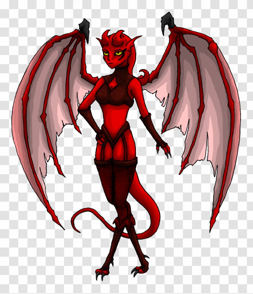 Demon Devil Dragon Diavolul în Islam - Heart Transparent PNG