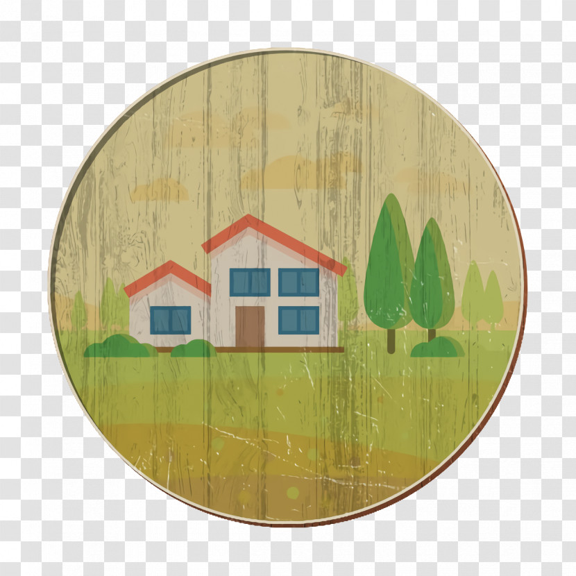 Home Icon Tree Icon Landscapes Icon Transparent PNG
