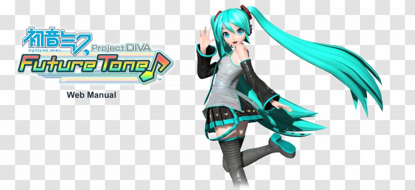Hatsune Miku: Project DIVA Arcade Future Tone Miku Diva F X - Cartoon - Logo Transparent PNG