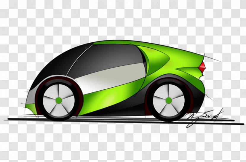 Concept Car Sport Utility Vehicle City Sketch - Transport Transparent PNG