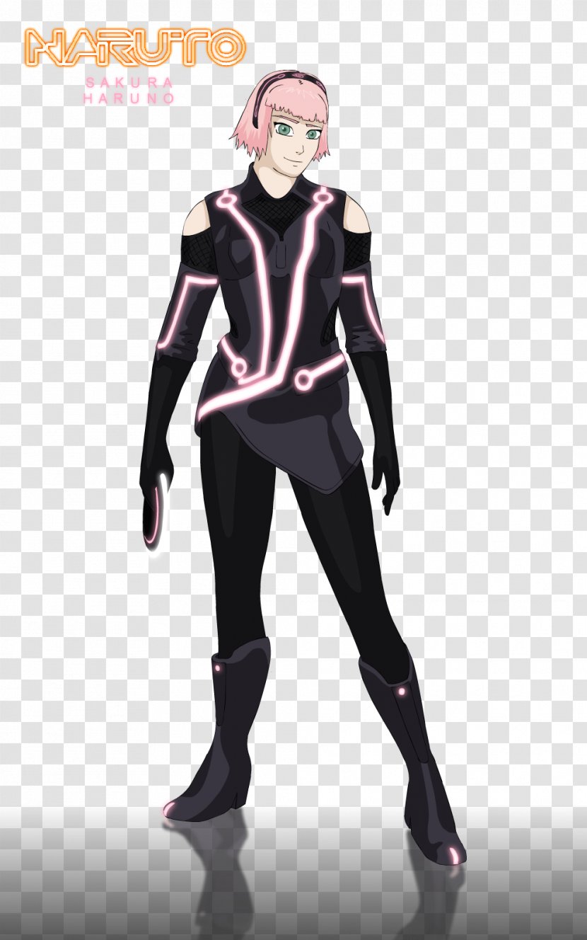 Sakura Haruno Kakashi Hatake Sam Flynn Karin Naruto - Watercolor Transparent PNG