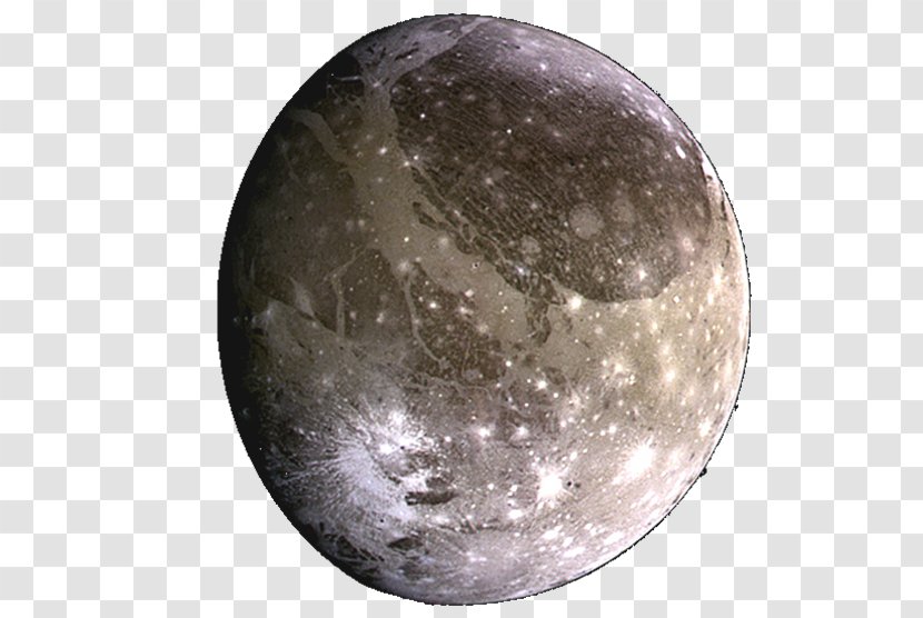 Ganymede Moons Of Jupiter Galilean Natural Satellite Transparent PNG