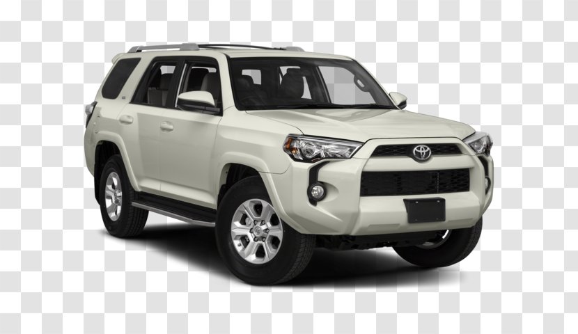 2018 Toyota 4Runner SR5 Premium 4WD SUV 2016 Sport Utility Vehicle - Bumper Transparent PNG