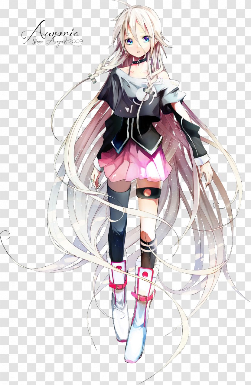 Vocaloid IA Hatsune Miku Character Art - Frame Transparent PNG