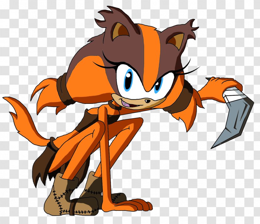 Sticks The Badger Tails Sonic Forces Drive-In Boom: Rise Of Lyric - Orange Transparent PNG