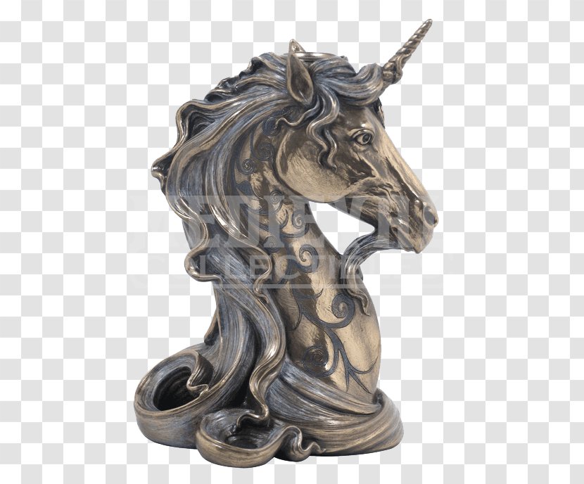 Unicorn Horse Candlestick Light - Sculpture Transparent PNG