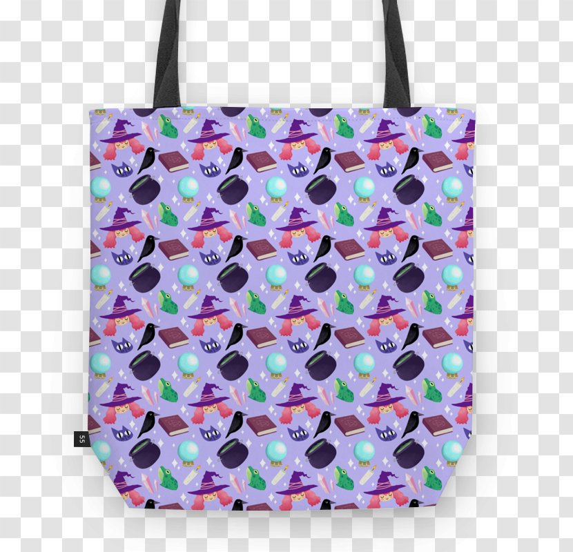 Tote Bag Redstone Messenger Bags Purple - Macbeth Witches Mural Transparent PNG