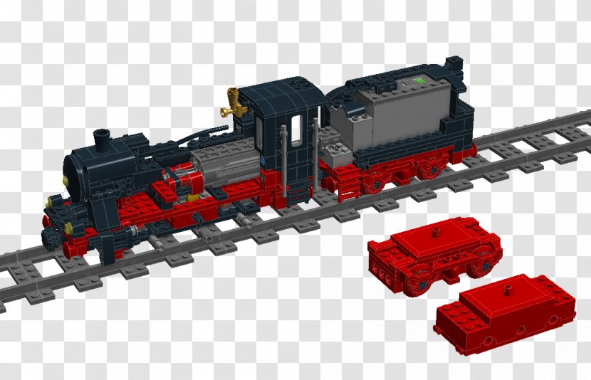 Train Railroad Car Rail Transport Machine Locomotive - Wheel Transparent PNG