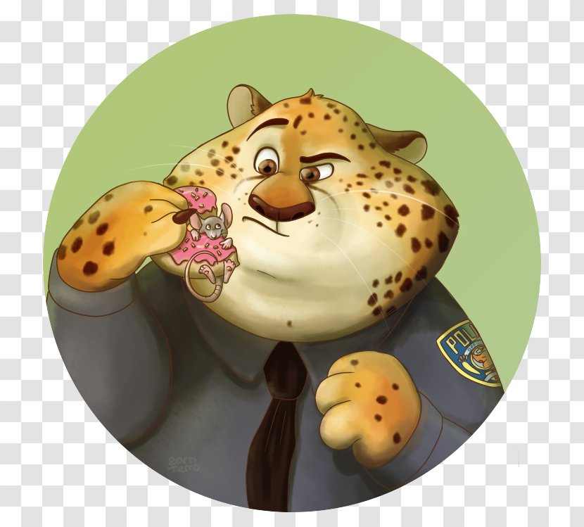 Officer Clawhauser The Walt Disney Company Film Donuts 0 - Neighbourhood Transparent PNG