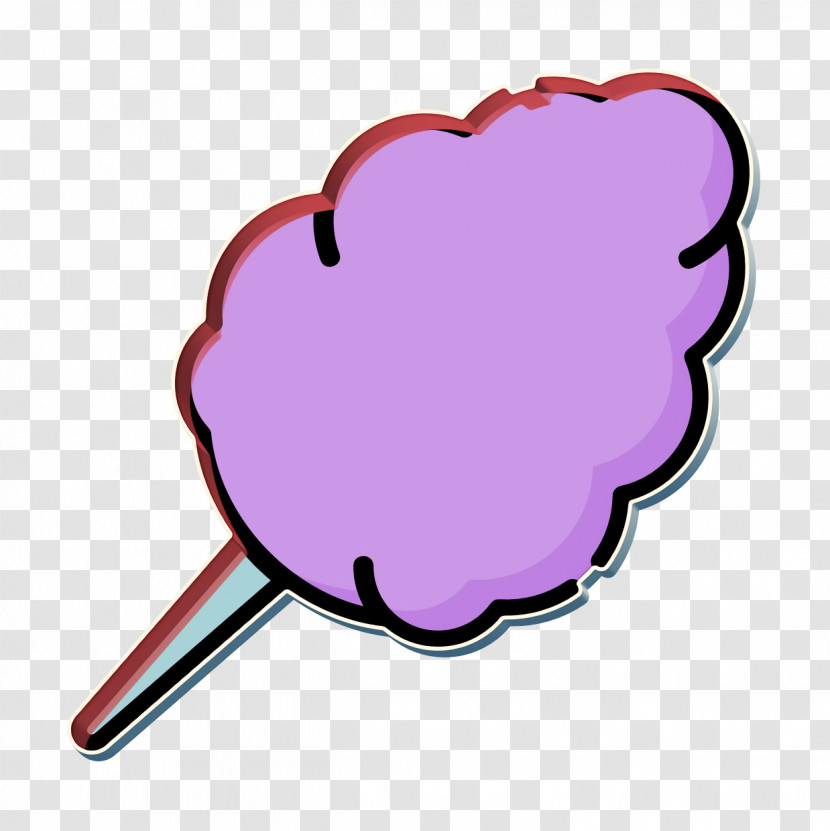 Cotton Candy Icon Desserts And Candies Icon Food And Restaurant Icon Transparent PNG
