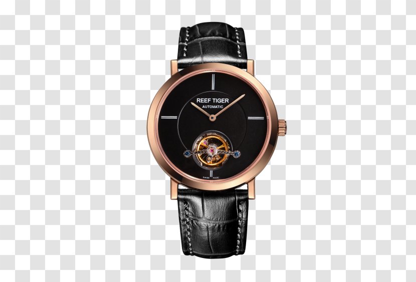 Automatic Watch Tourbillon Mechanical Strap - Swiss Made Transparent PNG