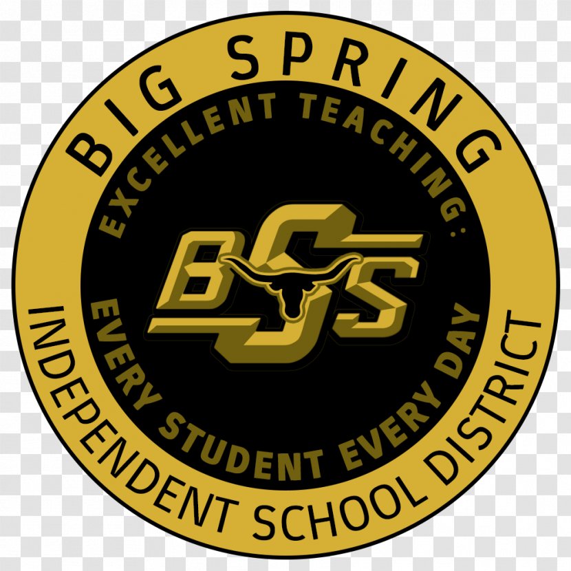 Big Spring High School ISD Un Paso Más Logo Organization - Brand - Independent District Transparent PNG