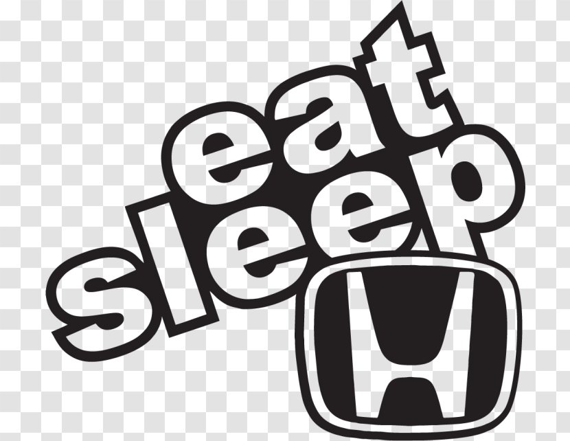 Japanese Domestic Market Decal Sticker Nissan - Symbol - Eat Sleep Transparent PNG