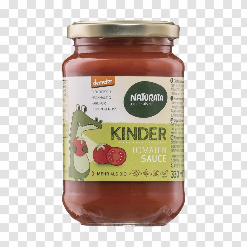 Organic Food Arrabbiata Sauce Tomato Naturata Concentrate - Condiment Transparent PNG