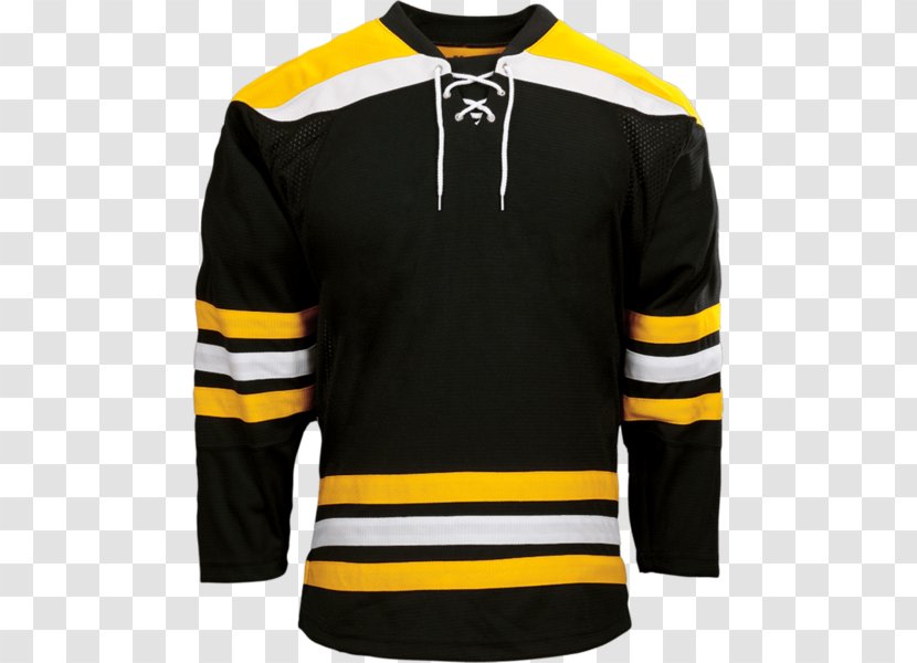 Boston Bruins Ice Hockey Jersey Baseball Uniform - Sportswear - Yellow Transparent PNG