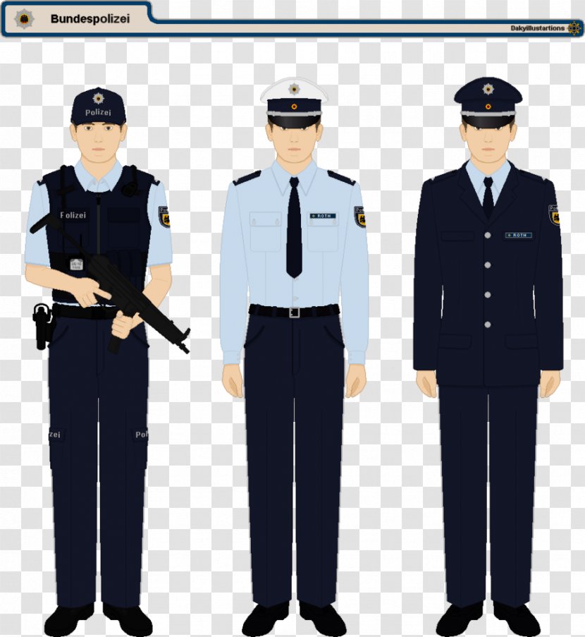 Military Uniform Police Officer Federal - Tuxedo - Air Force Transparent PNG