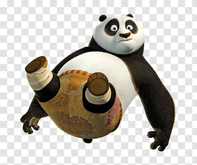 Po Giant Panda Master Shifu Kung Fu - Vector Transparent PNG