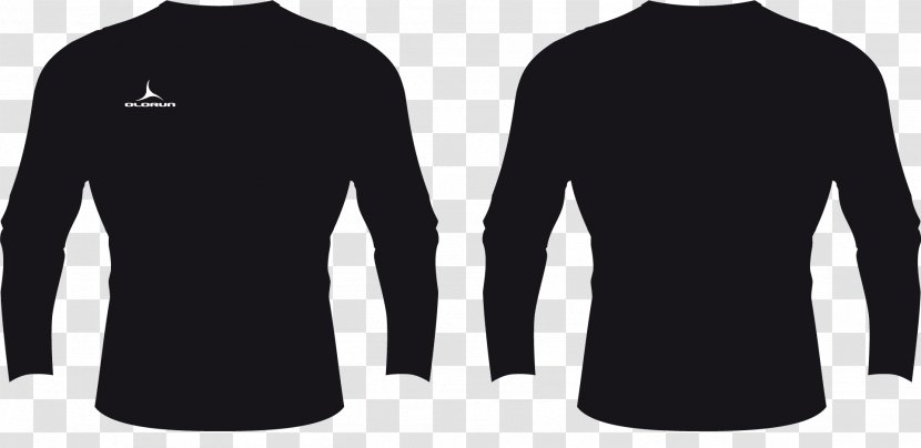 Long-sleeved T-shirt Clothing Hoodie - Longsleeved Tshirt - Soccer Silhouette Transparent PNG