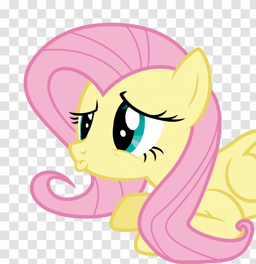 Pony Whiskers Fluttershy Image Dog - Watercolor Transparent PNG