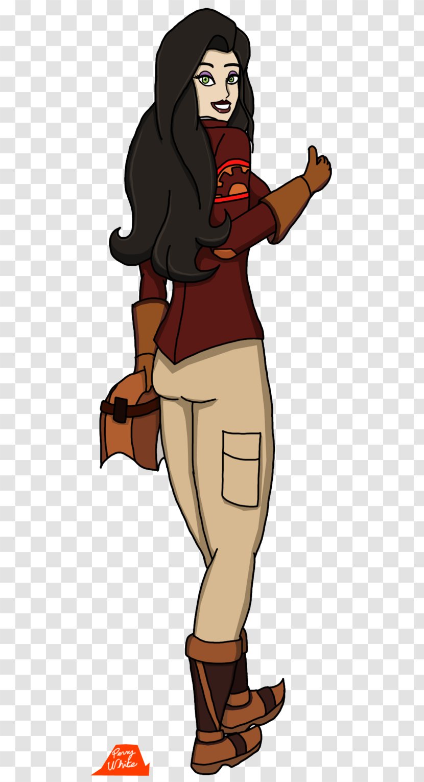 Asami Sato Korra DeviantArt - Fictional Character - Pilot Uniform Transparent PNG