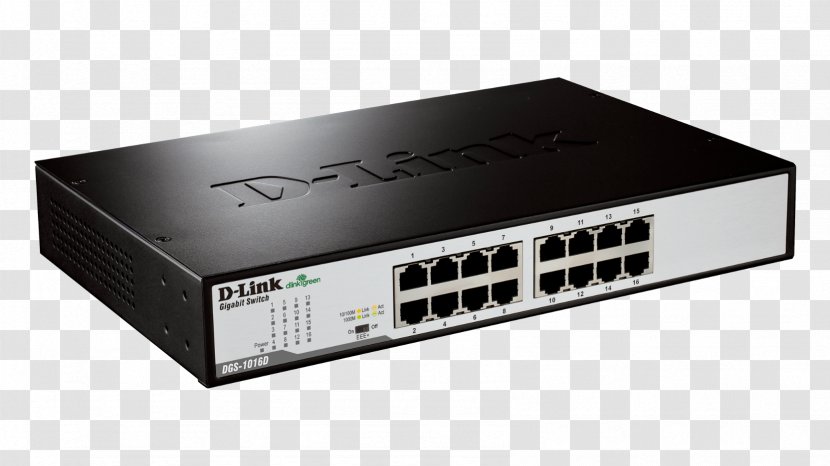 Gigabit Ethernet Network Switch D-Link DGS-1024D - Dlink Dgs1024d - Business Transparent PNG