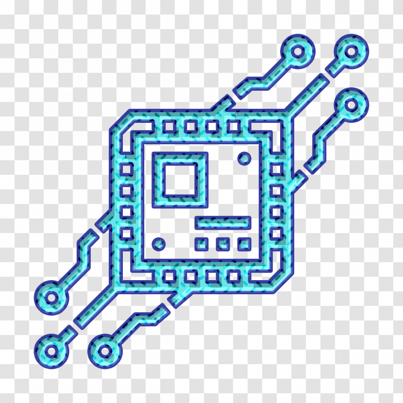 Artificial Intelligence Icon Cpu Icon Chip Icon Transparent PNG