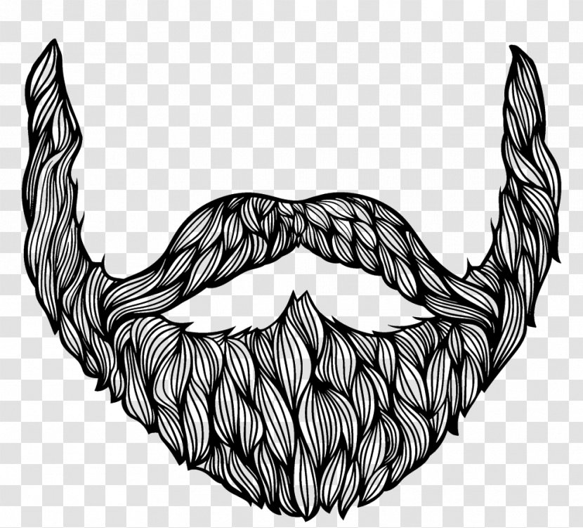 Drawing Beard Sketch - Moustache Transparent PNG