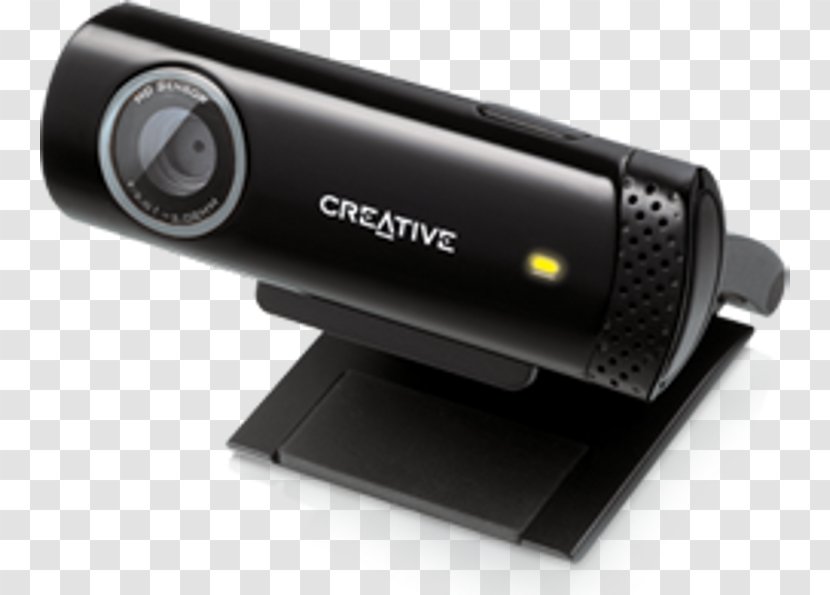HD Webcam 1280 X 720 Pix Creative Live Cam Chat Stand Camera LIVE CAM SYNC 720P Live! - Online Transparent PNG