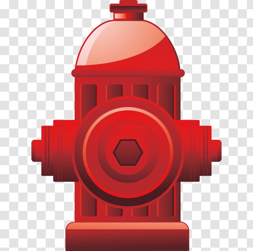 Fire Hydrant Firefighting Illustration - Red Transparent PNG