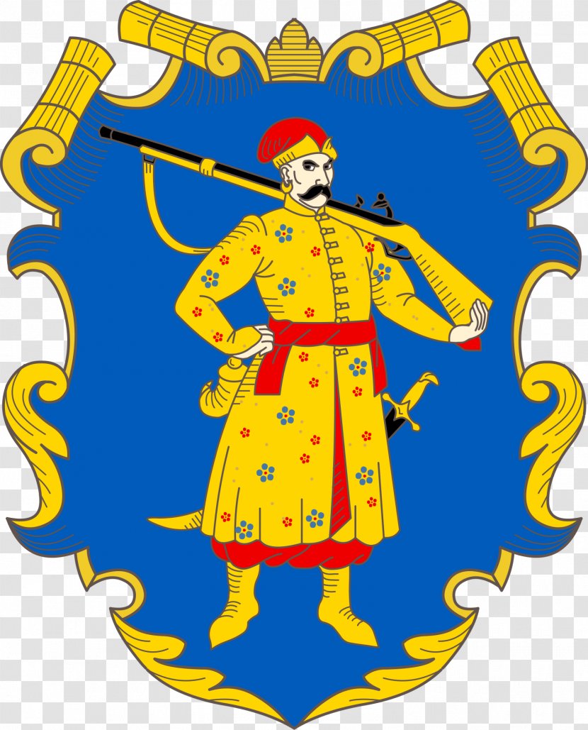 Cossack Hetmanate Ukrainian State Zaporizhian Sich Coat Of Arms Ukraine - Hetman Host Transparent PNG