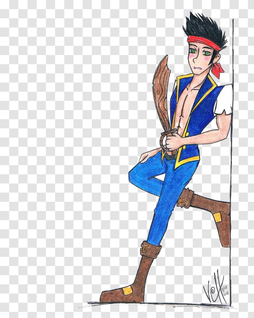 Jake And The Never Land Pirates Peter Pan Fan Art Neverland - Silhouette Transparent PNG