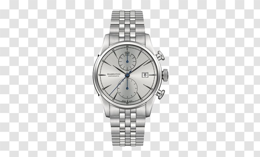 Hamilton Watch Company Chronograph Swiss Made Jewellery - Movement - Classic Men's Transparent PNG