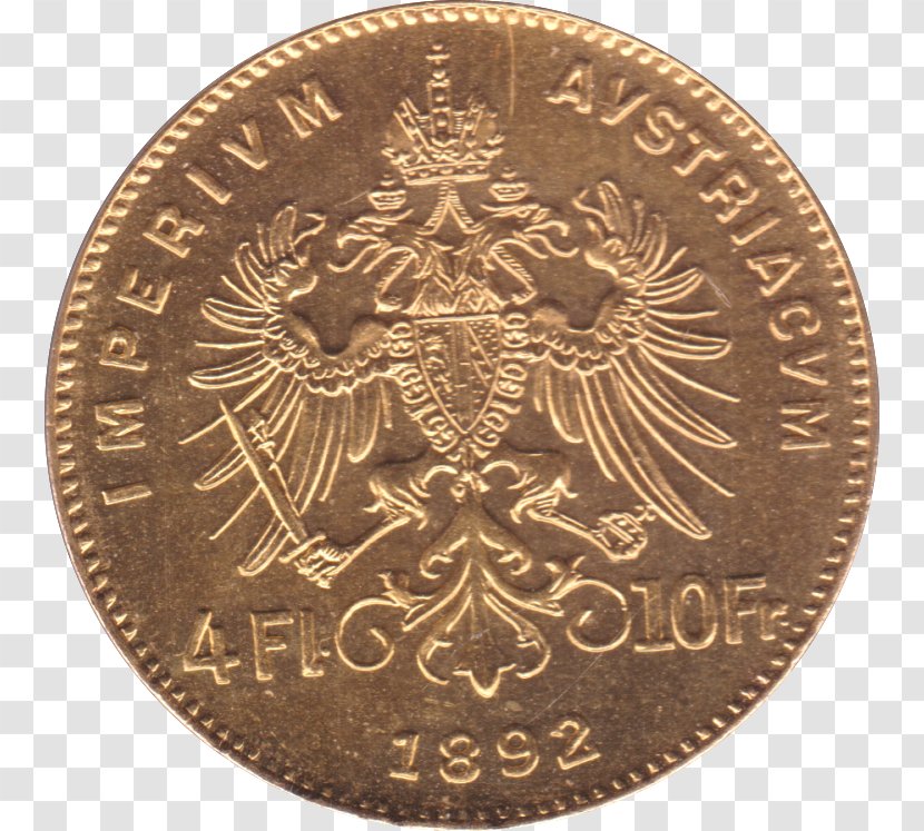 Gold Coin Napoléon Sovereign - Dollar Transparent PNG
