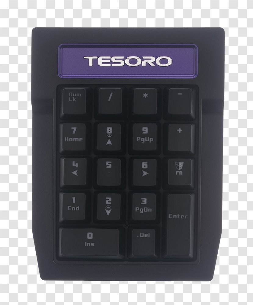 Computer Keyboard Wii Mouse Numeric Keypads Tesoro Tizona G2N Mechanical Switch USB Hub Tenkeyless Tournament Gaming TS-G2N - Component Transparent PNG