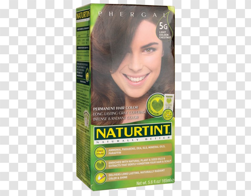 Hair Coloring Human Color Chestnut Naturtint Permanent Ammonia Free Colour 150ml Transparent PNG