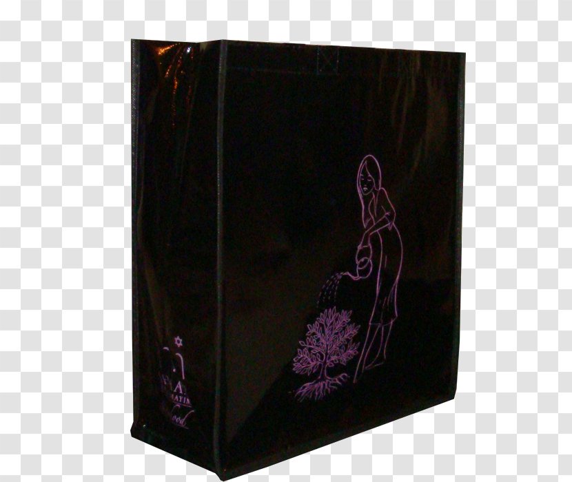 Rectangle Black M - Purple - Reuse Bag Transparent PNG